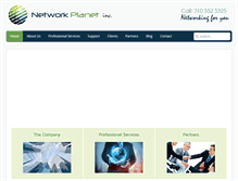 Tablet Screenshot of networkplanetinc.com